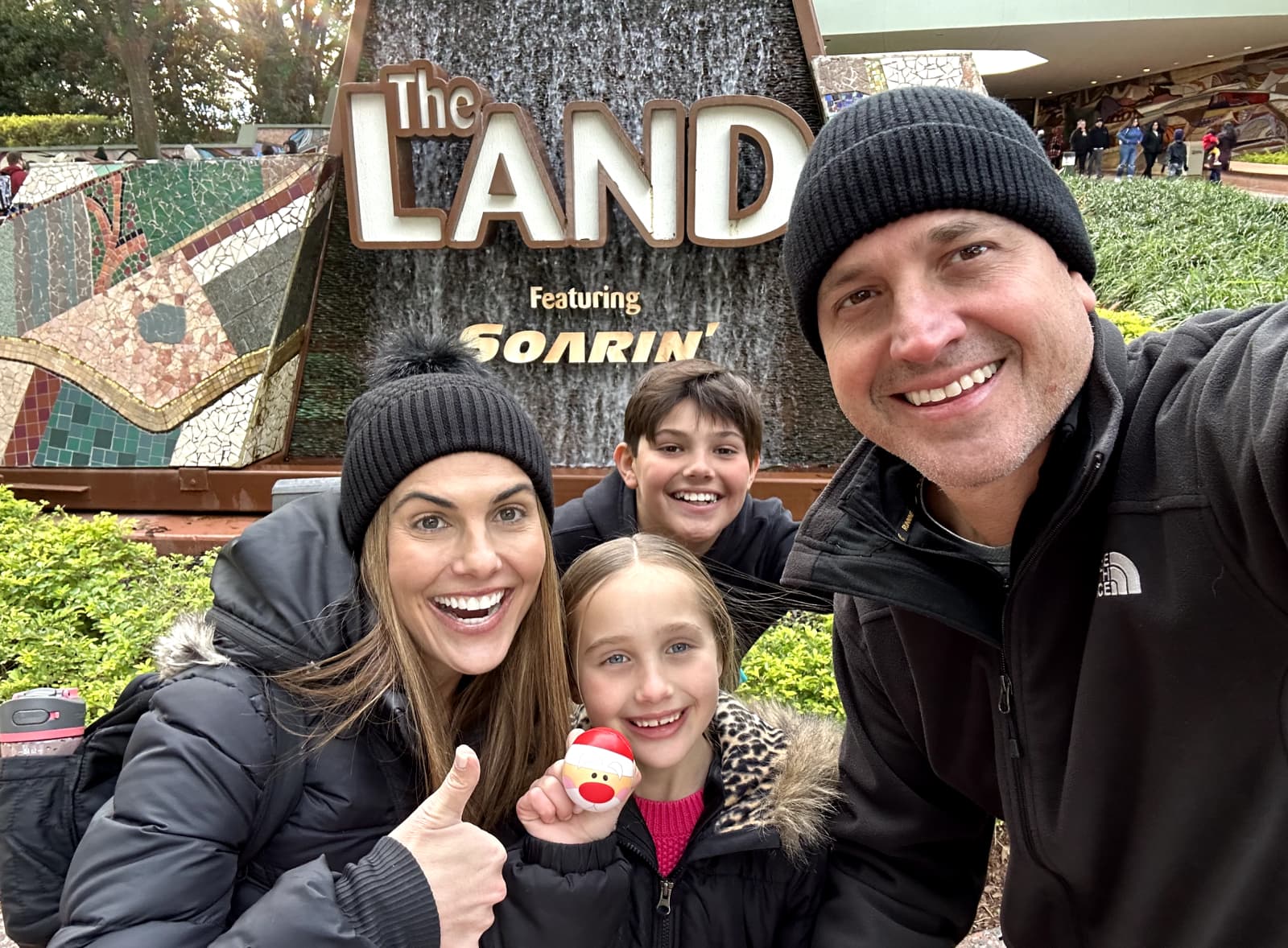 Frustrated family at Disney