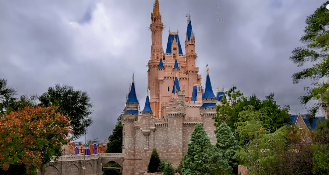 disney in the rain